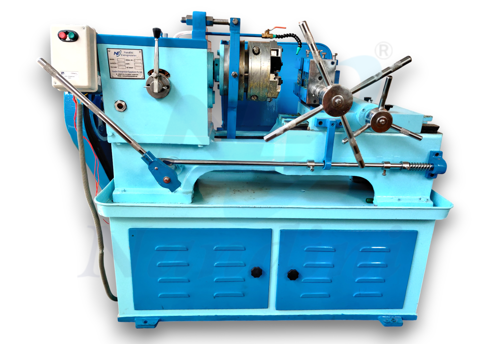 TMT/RoundBar/Pipe Threading Machine 3/8”-1.1/4”