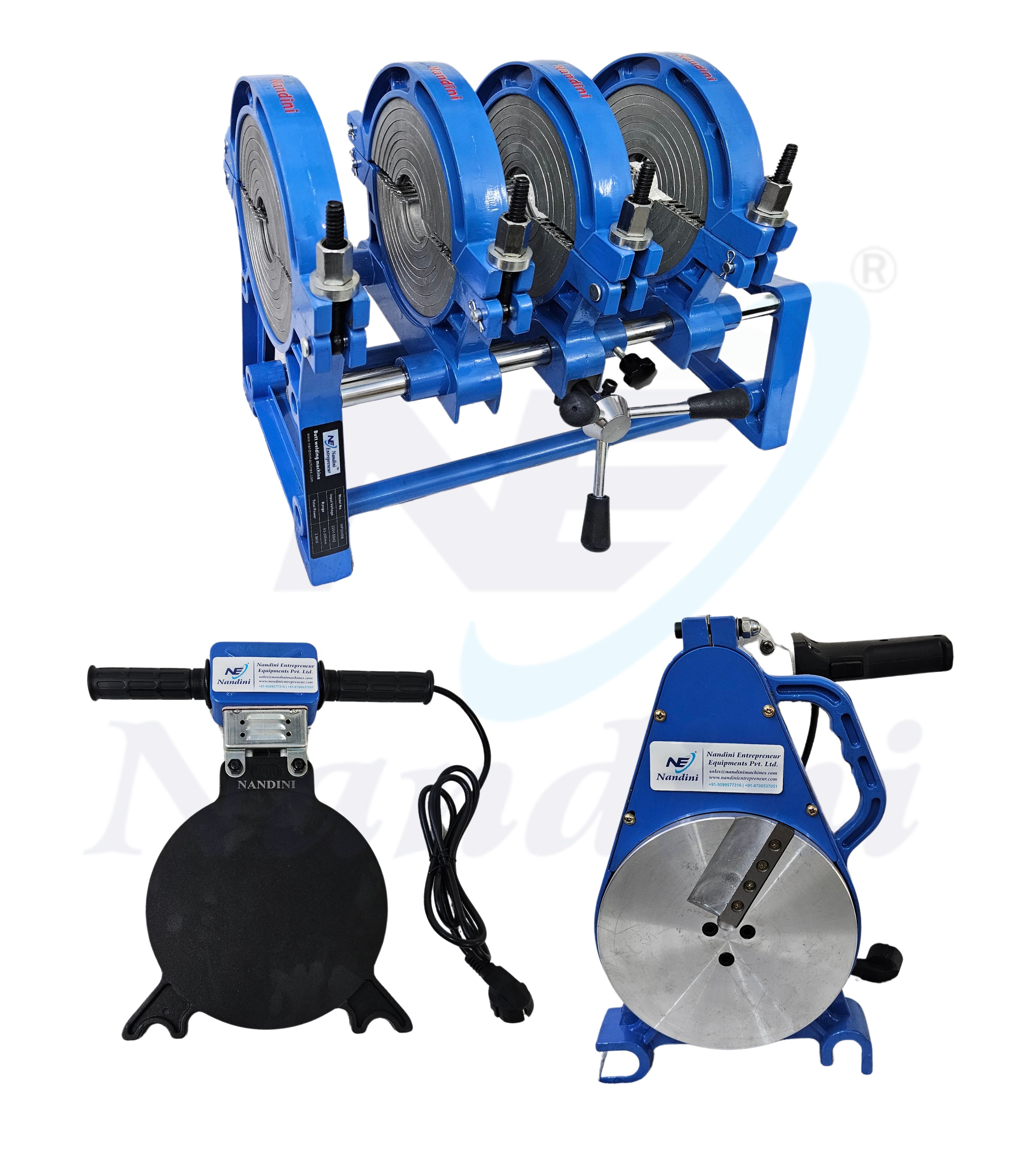 Manual HDPE Pipe Jointing Machine-63-160mm