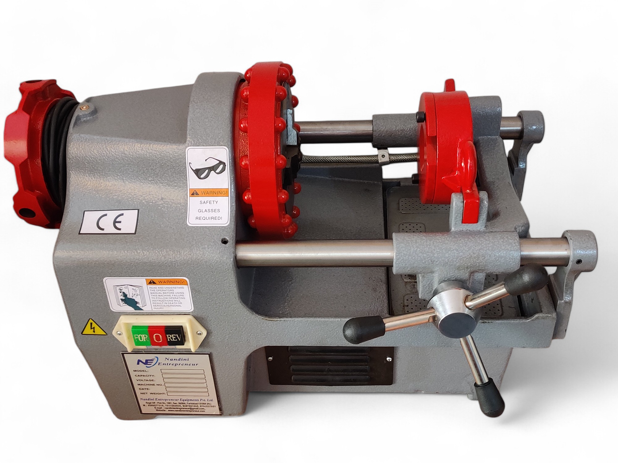 Portable Bar and Pipe Threading machine 1/4” to 1”