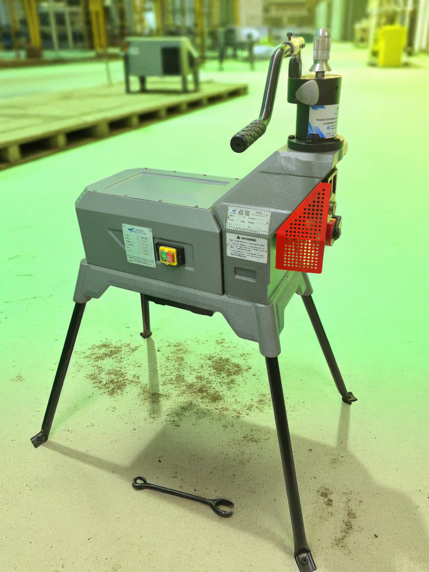 Roll Pipe Grooving Machine